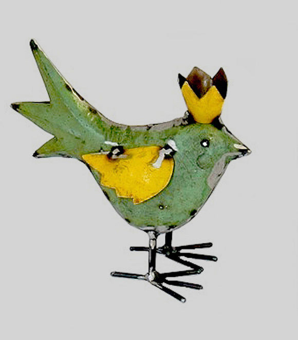 Green Bird w/ Crown